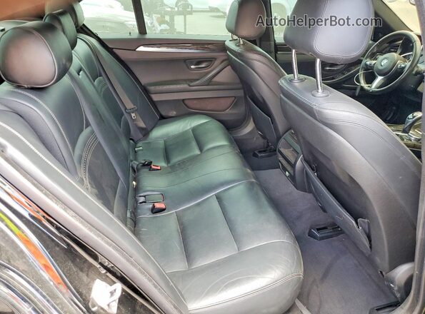 WBA5B1C55GG133655 2016 BMW 5 SERIES Black Вид задніх сидінь