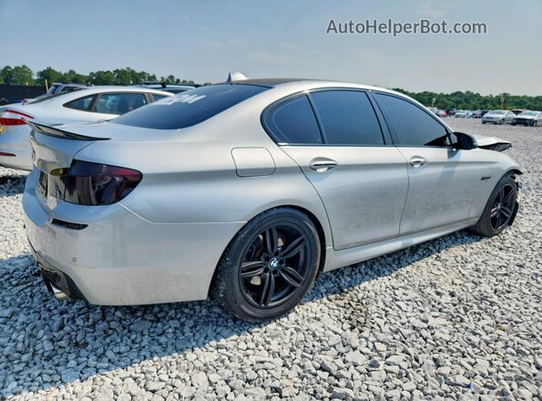 WBA5B1C55GG553688 2016 BMW 5 SERIES Silver Задня права чверть