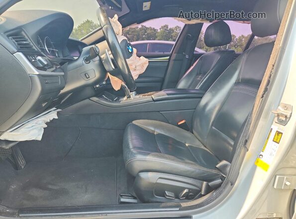 WBA5B1C55GG553688 2016 BMW 5 SERIES Silver Вид салону спереду
