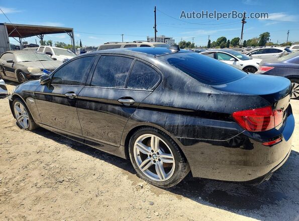 WBA5B1C56GG551903 2016 BMW 5 SERIES Black უკანა მარცხენა