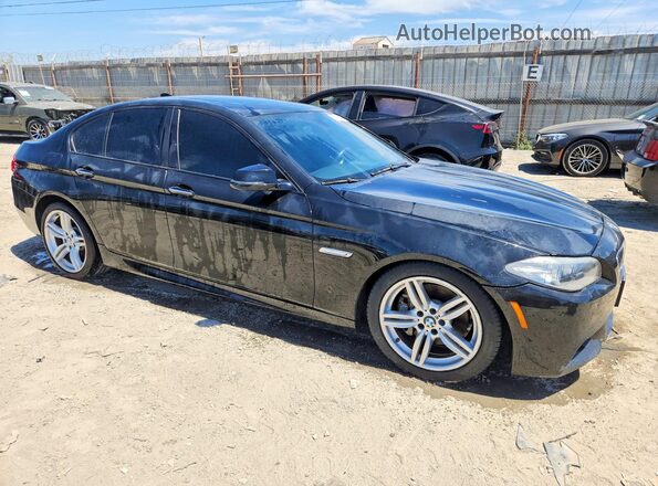 WBA5B1C56GG551903 2016 BMW 5 SERIES Black წინა მარჯვენა