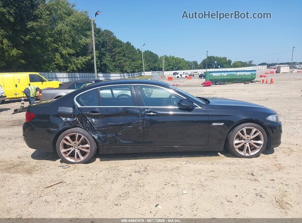 WBA5B1C57GG130322 2016 BMW 5 SERIES Black Widok wnętrza z tyłu