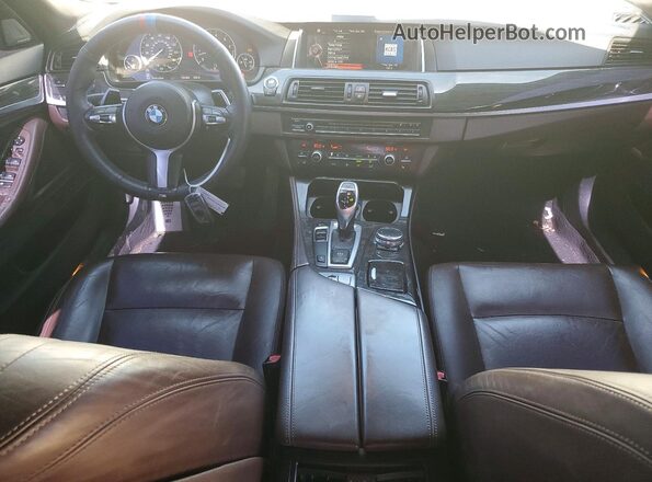 WBA5B1C57GG133379 2016 BMW 5 SERIES White წინა პანელის ხედი
