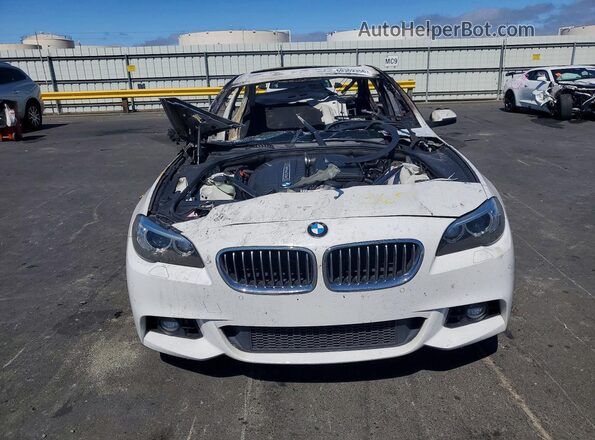 WBA5B1C59GG133514 2016 BMW 5 SERIES White წინა ხედი