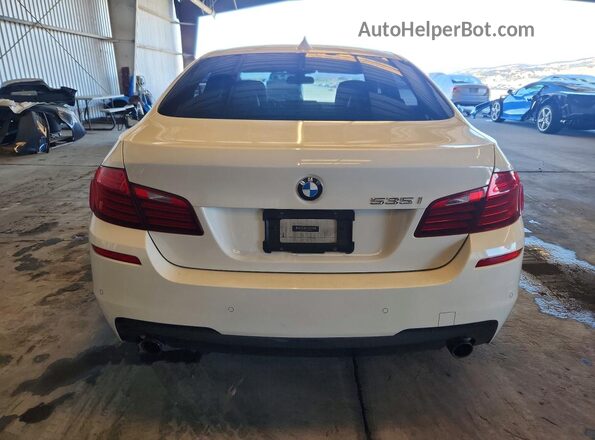WBA5B1C59GG552639 2016 BMW 5 SERIES White უკანა ხედი