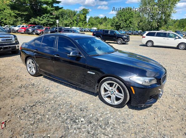 WBA5B1C59GG553743 2016 BMW 5 SERIES Black Առջևի վահանակի տեսք