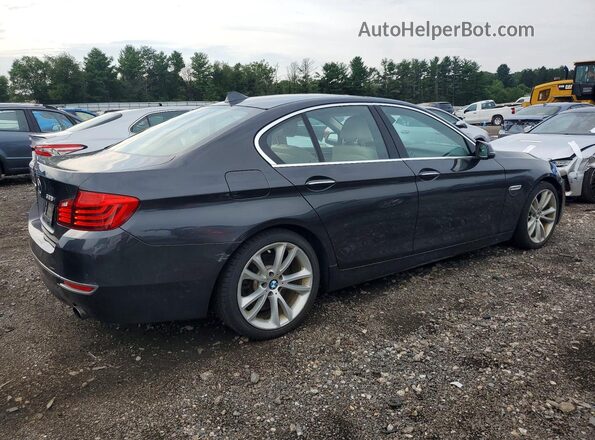 WBA5B3C52GG252954 2016 BMW 5 SERIES Black უკანა მარჯვენა