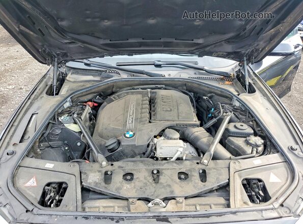 WBA5B3C52GG252954 2016 BMW 5 SERIES Black უკანა სალონის ხედი