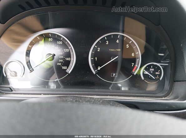 WBA5B3C52GG253277 2016 BMW 5 SERIES Black Հետևի նստատեղերի տեսք