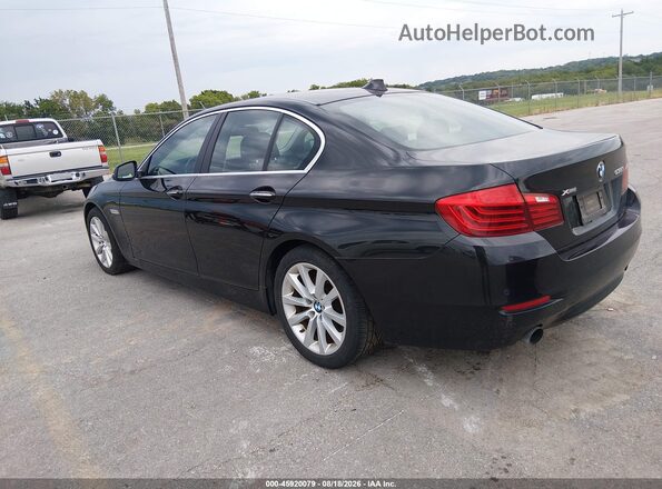 WBA5B3C52GG253277 2016 BMW 5 SERIES Black Հետևի ձախ