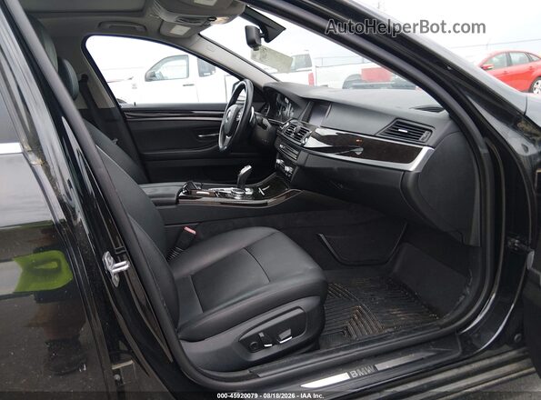 WBA5B3C52GG253277 2016 BMW 5 SERIES Black Սալոնի դիմացի տեսք