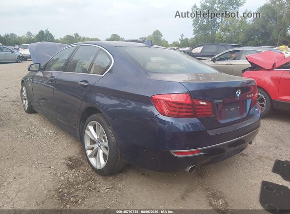 WBA5B3C52GG260679 2016 BMW 5 SERIES Blue Tył lewy