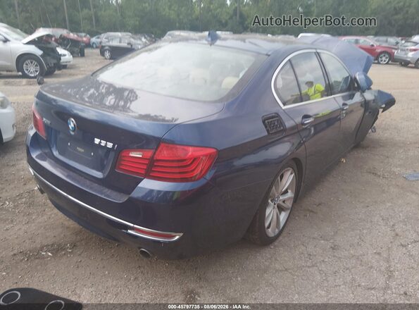 WBA5B3C52GG260679 2016 BMW 5 SERIES Blue Tył prawy