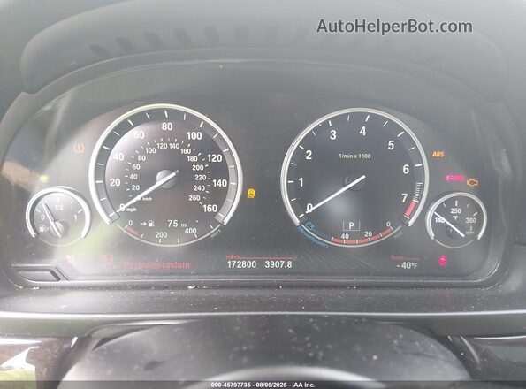 WBA5B3C52GG260679 2016 BMW 5 SERIES Blue Widok tylnych siedzeń