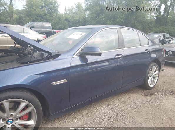 WBA5B3C52GG260679 2016 BMW 5 SERIES Blue Widok wnętrza 360 stopni