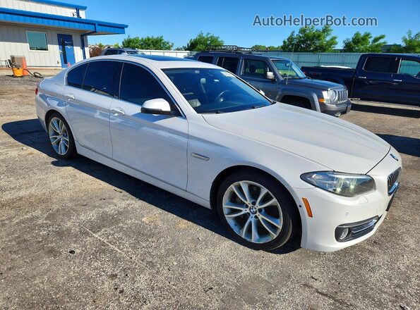 WBA5B3C54GG260182 2016 BMW 5 SERIES White Առջևի աջ