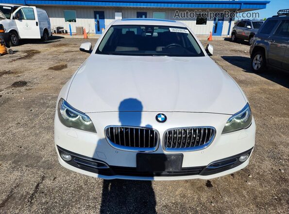 WBA5B3C54GG260182 2016 BMW 5 SERIES White Դիմացի տեսք