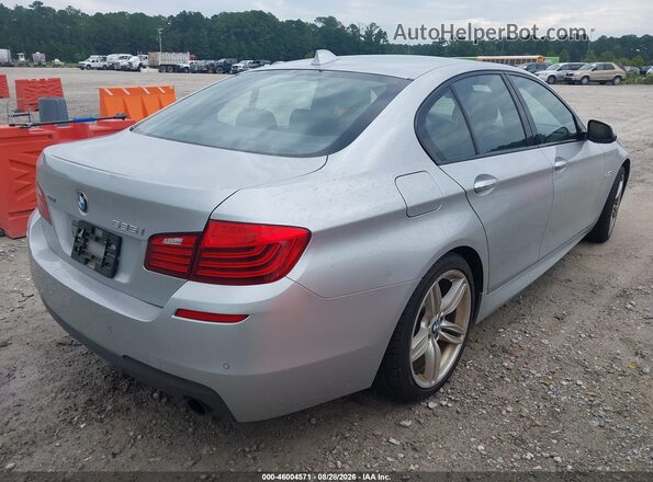 WBA5B3C55GG255637 2016 BMW 5 SERIES Gray Trasero derecho