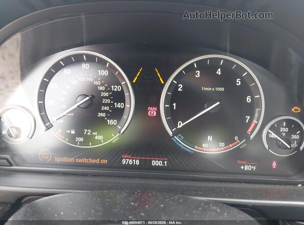 WBA5B3C55GG255637 2016 BMW 5 SERIES Gray Vista de los asientos traseros