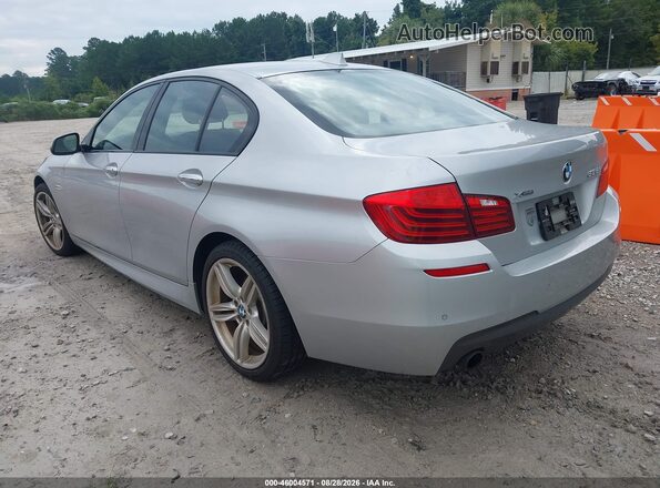 WBA5B3C55GG255637 2016 BMW 5 SERIES Gray Trasero izquierdo