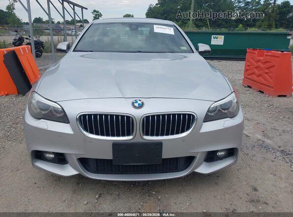 WBA5B3C55GG255637 2016 BMW 5 SERIES Gray Vista del cuadro de instrumentos