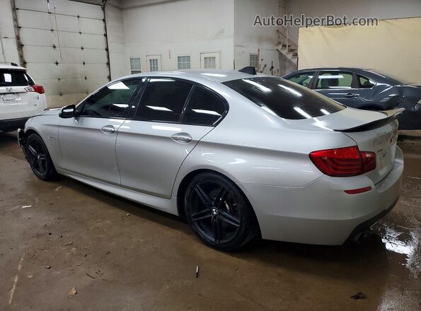 WBA5B3C58GG253980 2016 BMW 5 SERIES Серебряный Задняя левая четверть