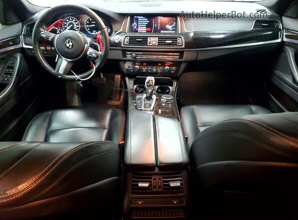 WBA5B3C58GG253980 2016 BMW 5 SERIES Серебряный Вид панели приборов