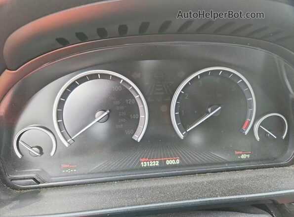 WBA5B3C58GG255728 2016 BMW 5 SERIES Black ხელსაწყოთა პანელის ხედი