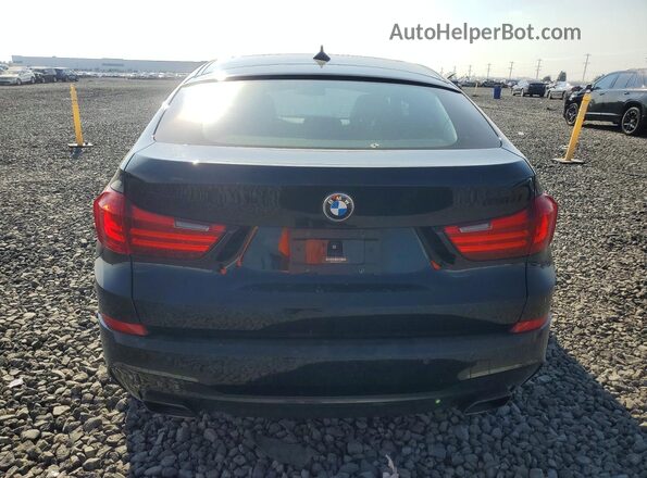 WBA5M0C52GD085151 2016 BMW 5 SERIES Black უკანა ხედი