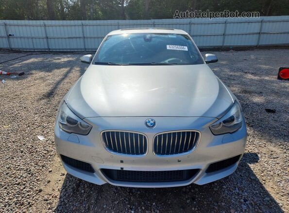 WBA5M4C3XHD187174 2017 BMW 5 SERIES Silver წინა ხედი