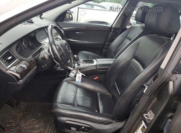 WBA5M4C58GD186749 2016 BMW 5 SERIES Gray Սալոնի դիմացի տեսք