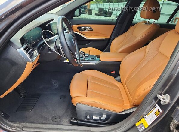 WBA5P7C05NFL65779 2022 BMW 3 SERIES Gray Vista interior delantera