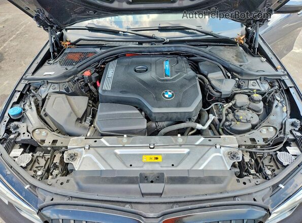 WBA5P7C05NFL65779 2022 BMW 3 SERIES Gray Vista interior trasera