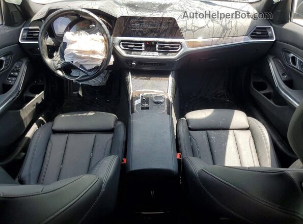 WBA5P9C0XMFJ76331 2021 BMW 3 SERIES Black Առջևի վահանակի տեսք