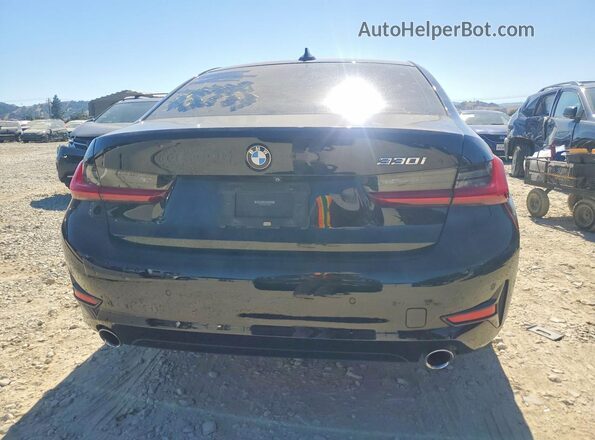 WBA5R1C02LFH37683 2020 BMW 3 SERIES Black უკანა ხედი