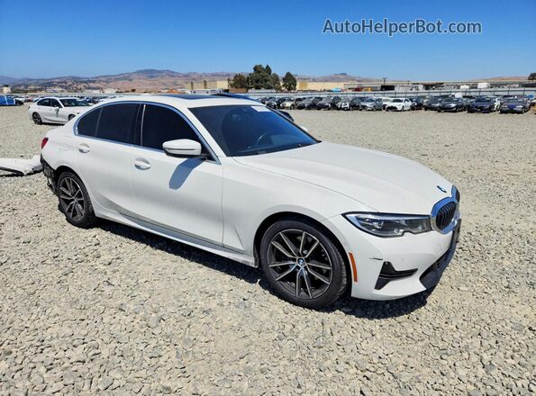 WBA5R1C06LFH43986 2020 BMW 3 SERIES White Front right