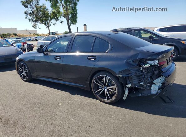 WBA5R1C50KAK09693 2019 BMW 3 SERIES Черный Задняя левая четверть