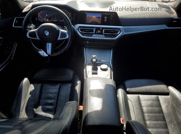 WBA5R1C50KAK09693 2019 BMW 3 SERIES Черный Вид панели приборов