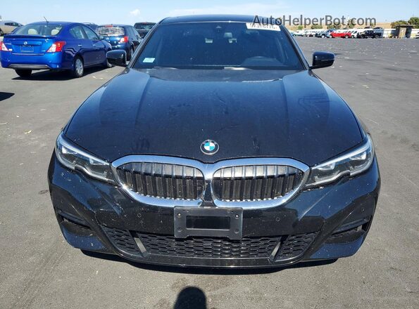 WBA5R1C50KAK09693 2019 BMW 3 SERIES Черный Вид спереди