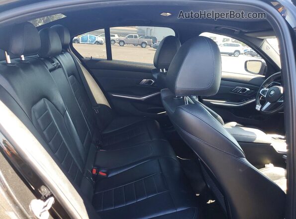 WBA5R1C50KAK09693 2019 BMW 3 SERIES Черный Вид задних сидений