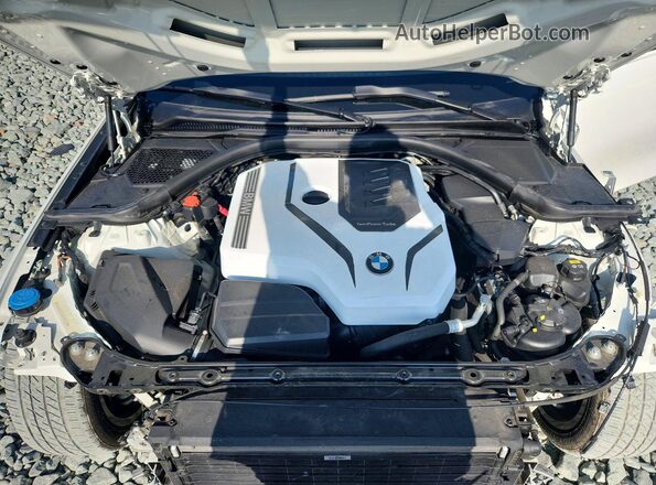 WBA5R1C50KFH15255 2019 BMW 3 SERIES Белый Вид задней части салона