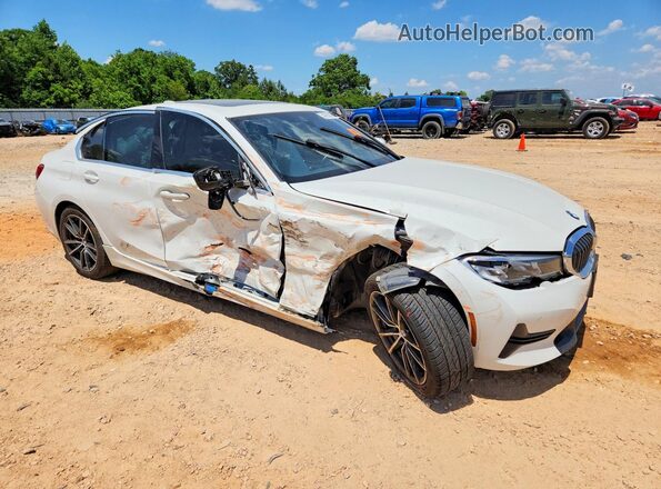 WBA5R1C52KAK09064 2019 BMW 3 SERIES White Przód prawy