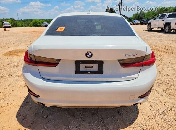 WBA5R1C52KAK09064 2019 BMW 3 SERIES White Widok z tyłu