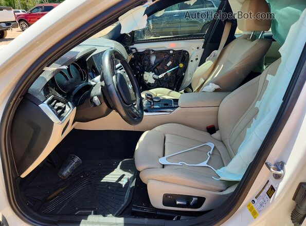 WBA5R1C52KAK09064 2019 BMW 3 SERIES White Widok wnętrza z przodu