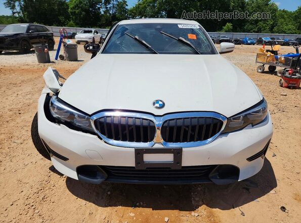WBA5R1C52KAK09064 2019 BMW 3 SERIES White Widok z przodu