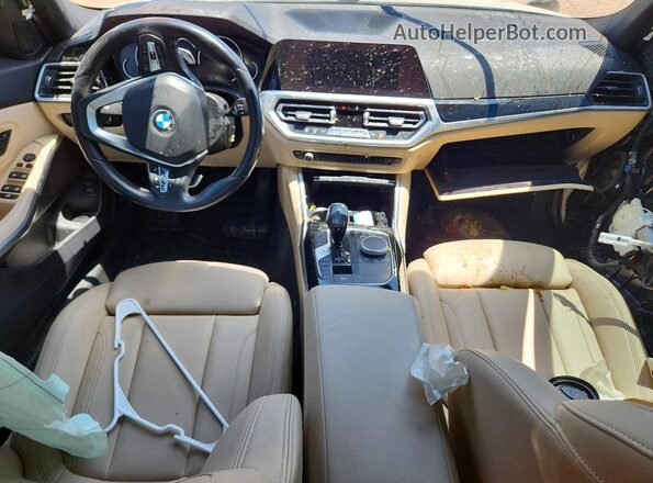 WBA5R1C52KAK09064 2019 BMW 3 SERIES White Widok deski rozdzielczej