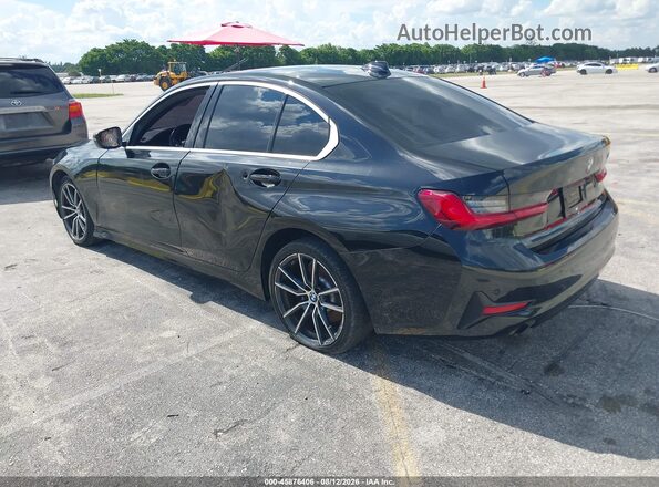 WBA5R1C53KAK10398 2019 BMW 3 SERIES Black Tył lewy
