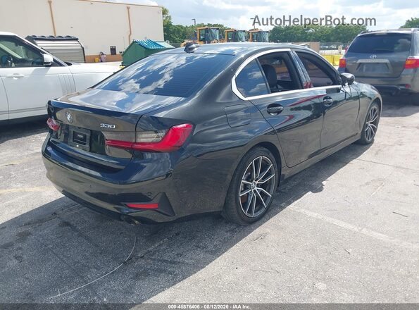WBA5R1C53KAK10398 2019 BMW 3 SERIES Black Tył prawy