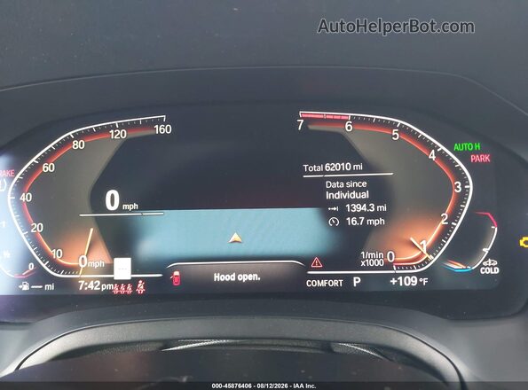 WBA5R1C53KAK10398 2019 BMW 3 SERIES Black Widok tylnych siedzeń