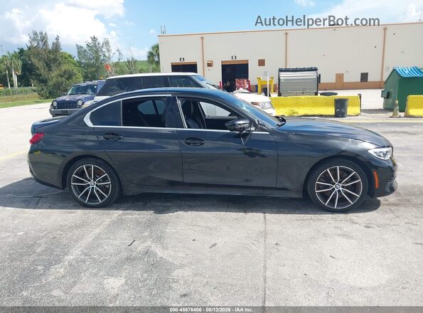 WBA5R1C53KAK10398 2019 BMW 3 SERIES Black Widok wnętrza z tyłu